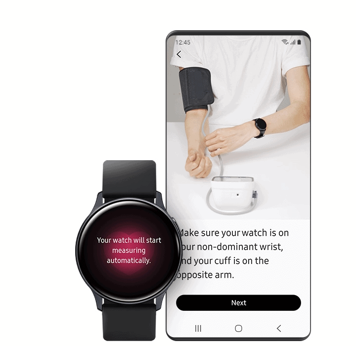 Pomiar ciśnienia
galaxy watch ekg