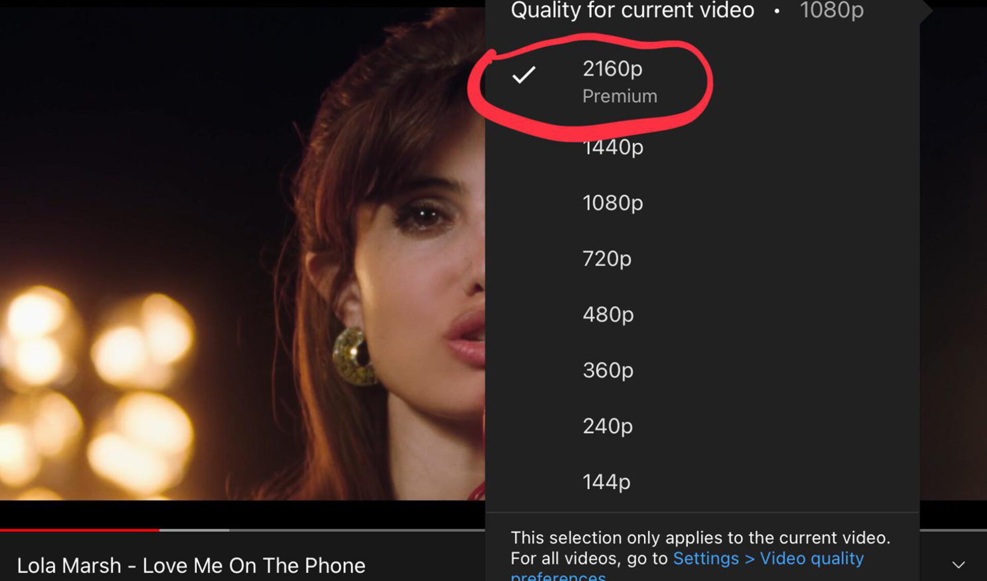 jakość 4K dla użytkowników YouTube Premium