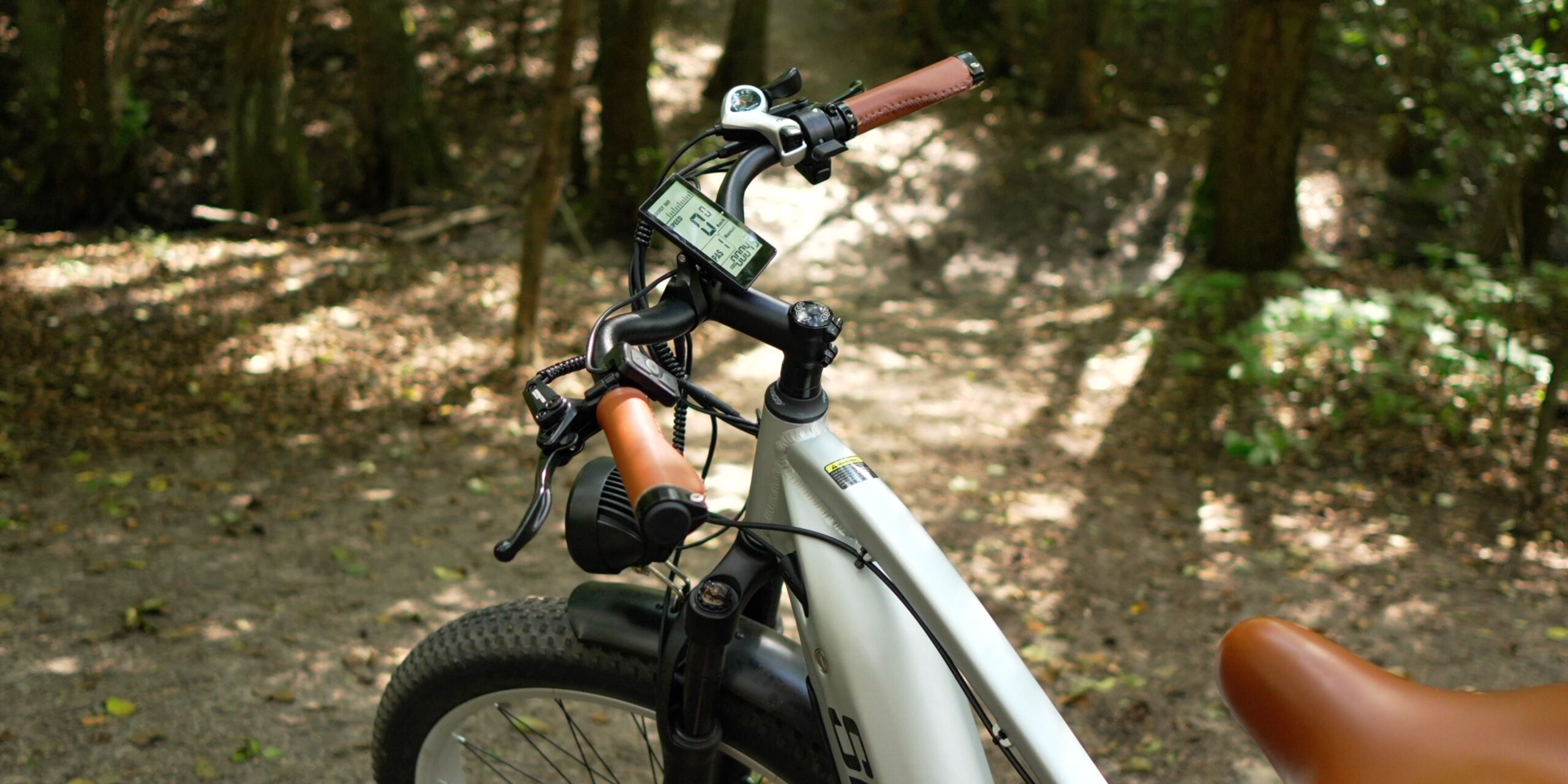 rower elektryczny - wyświetlacz