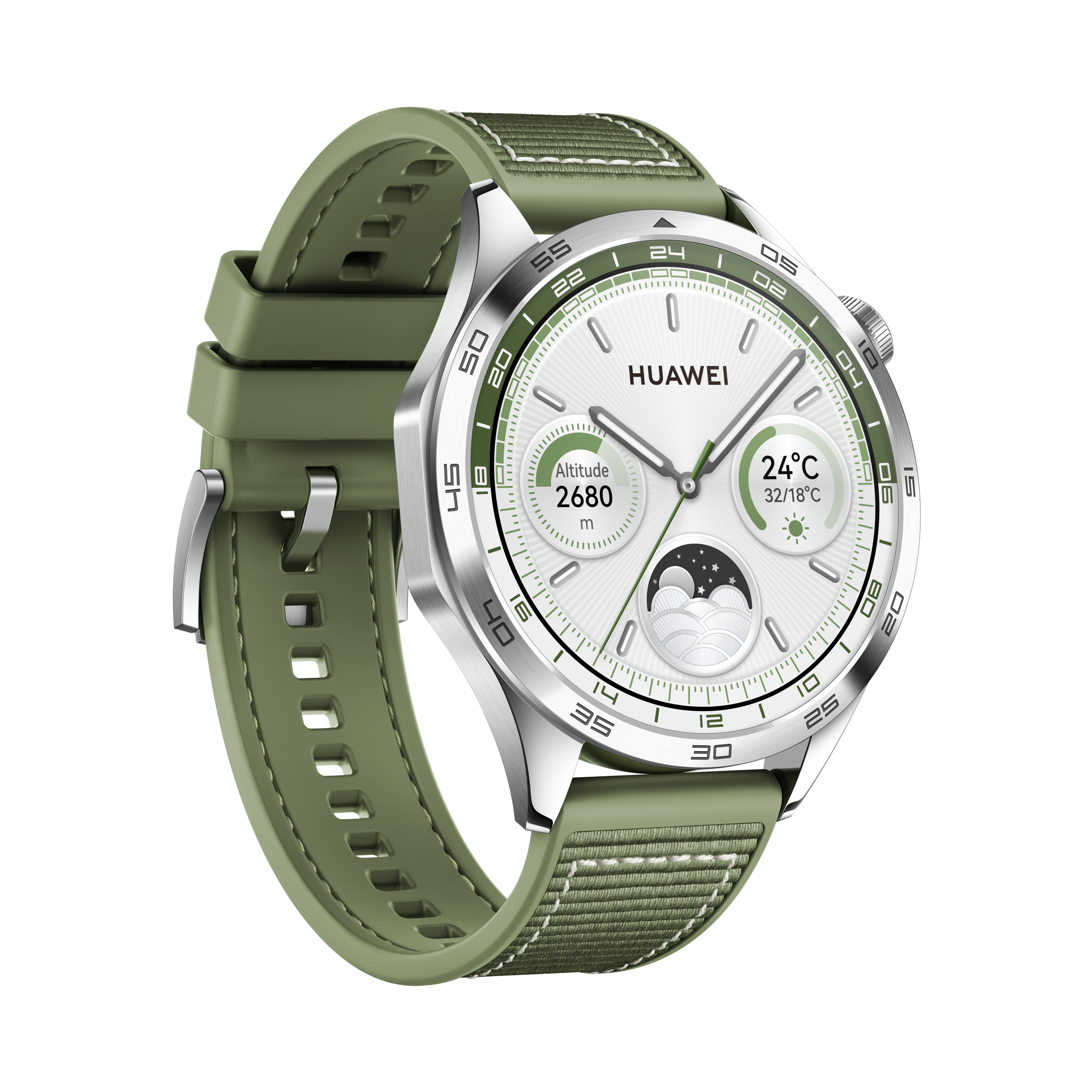 HUAWEI WATCH GT 4 - Green (koperta 46 mm)