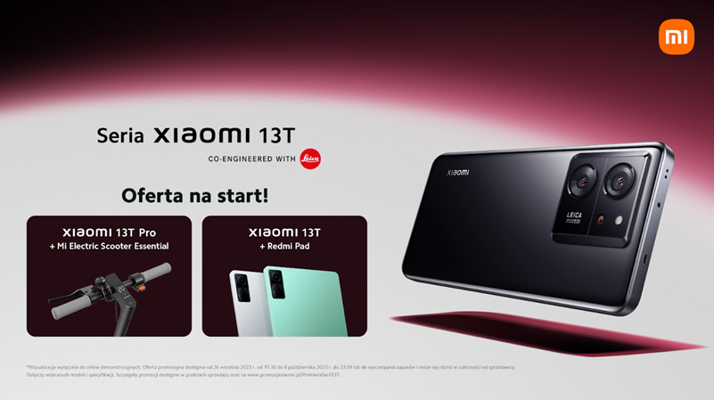 Xiaomi 13T - promocja na start