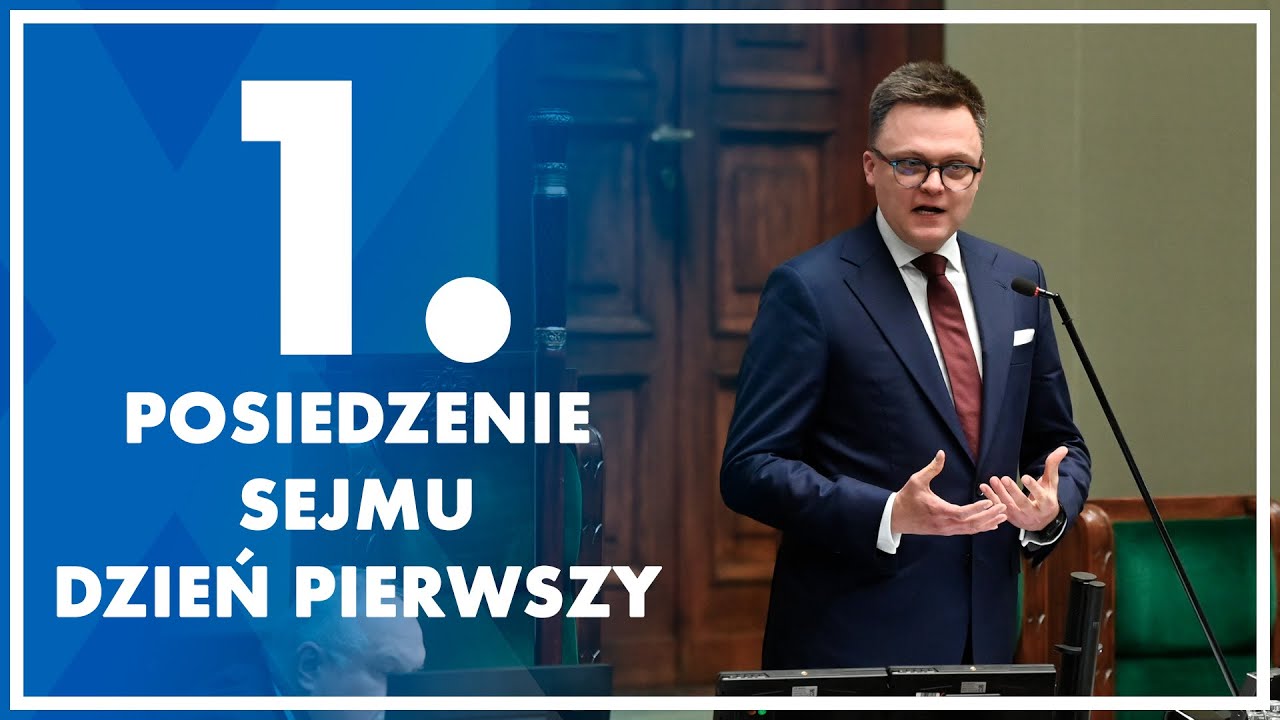 Sejm RP - transmisje z obrad na YT