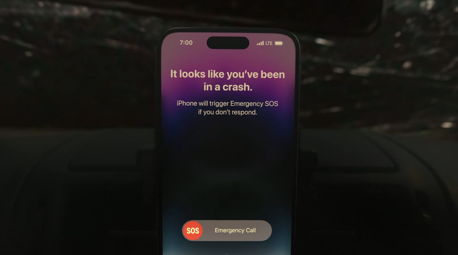 Apple Watch poinformuje o wypadku