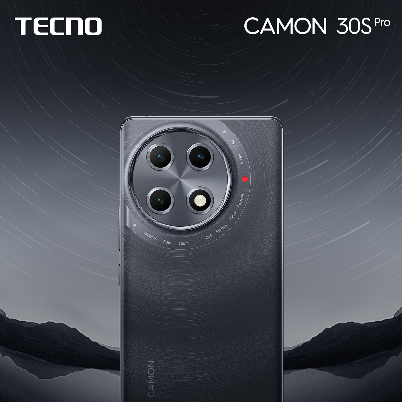 TECNO CAMON 30S Pro - Interstellar Grey