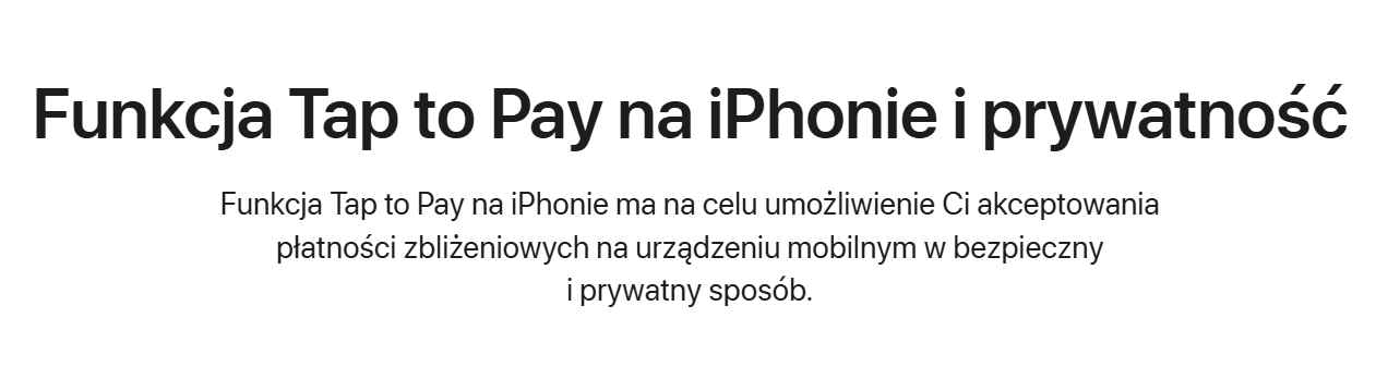 Tap to Pay w Polsce