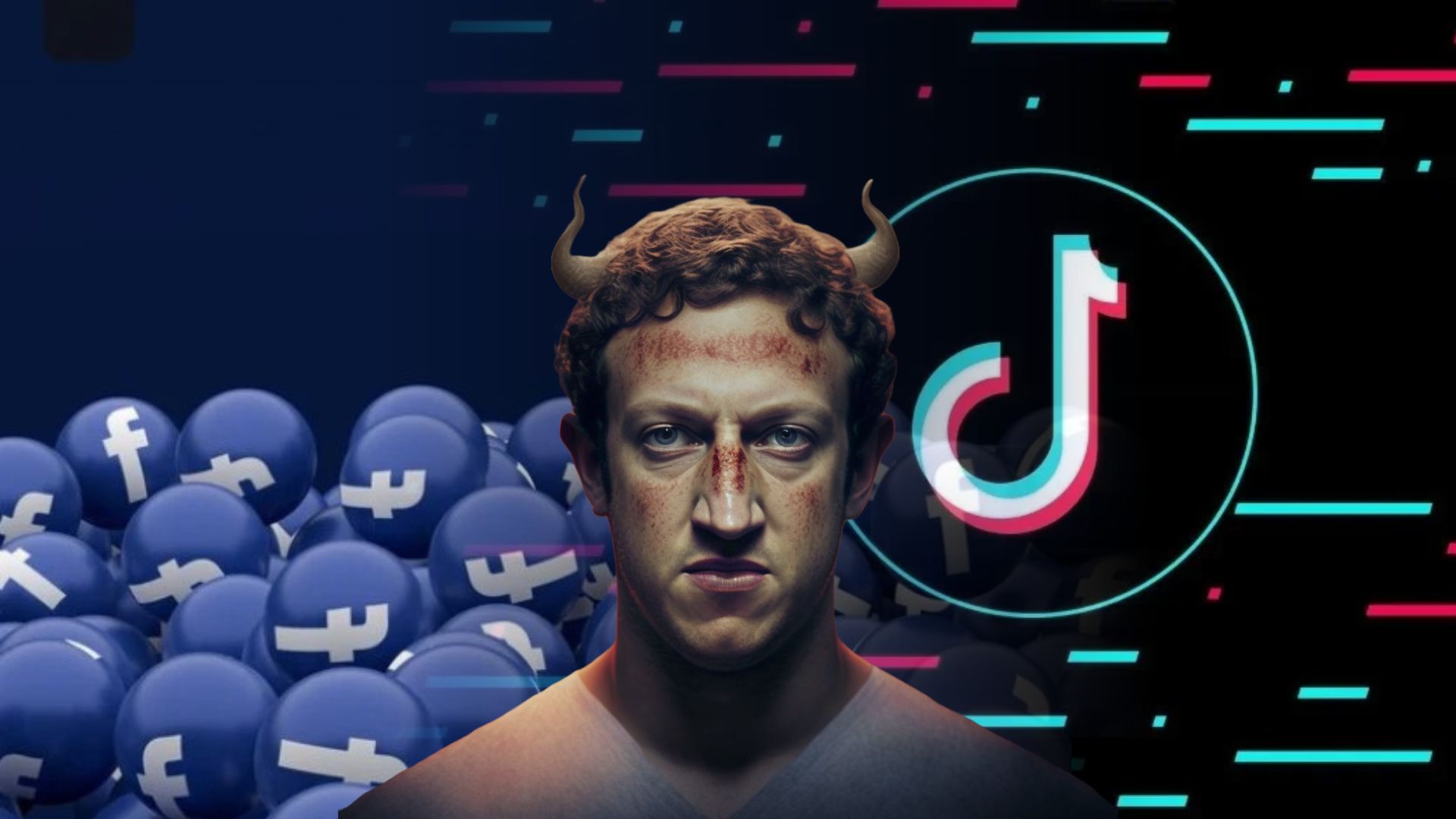 Zuckerberg i ban na TikToka