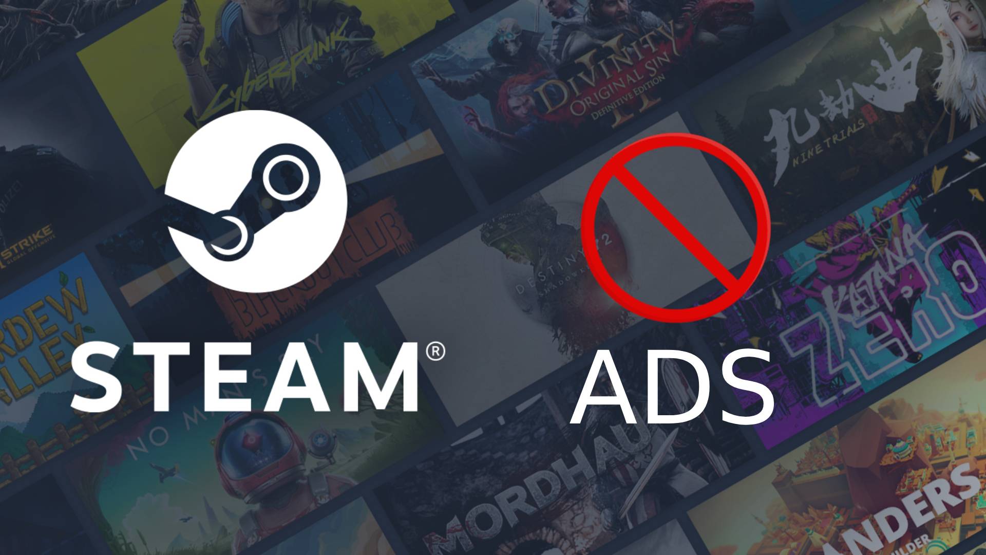 Ban na reklamy na Steam