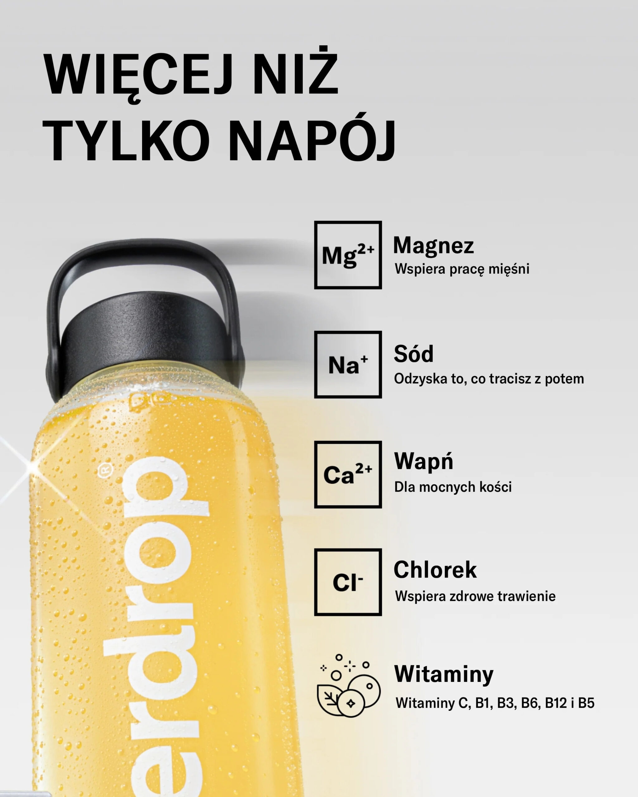 waterdrop - napoje funkcjonalne