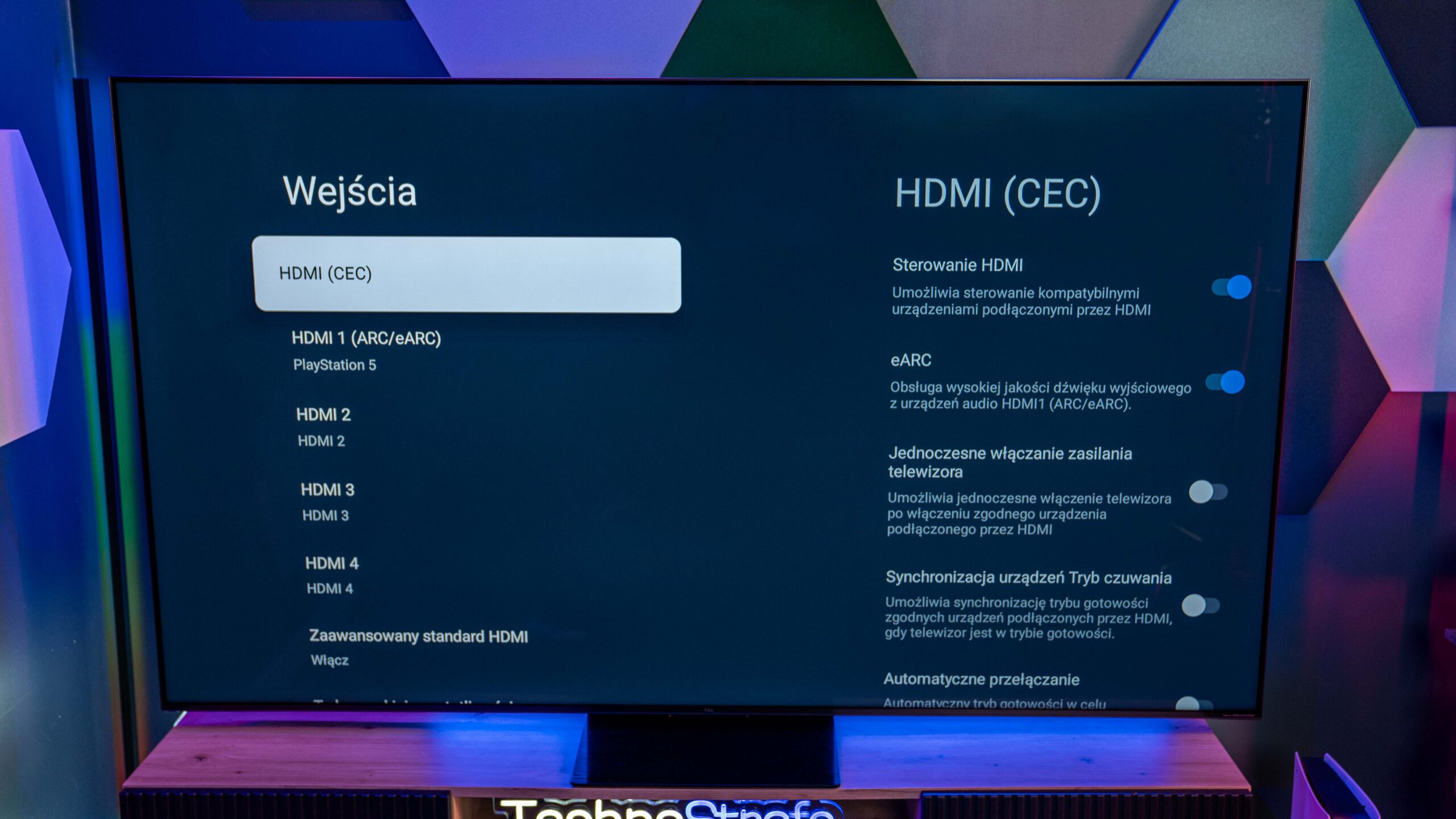 Jak ustawić telewizor do gier - HDMI