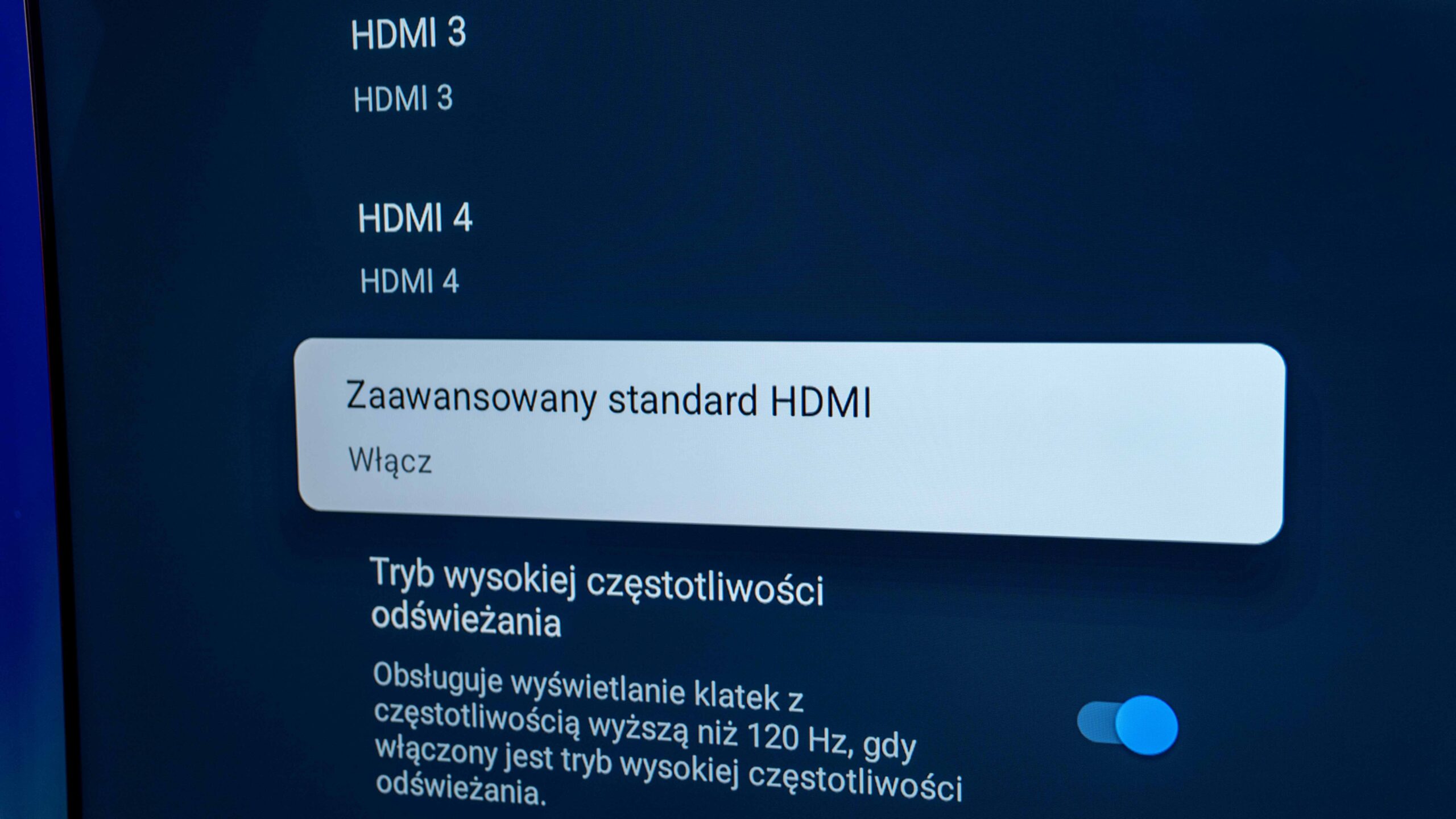 Jak ustawić telewizor do gier - HDMI
