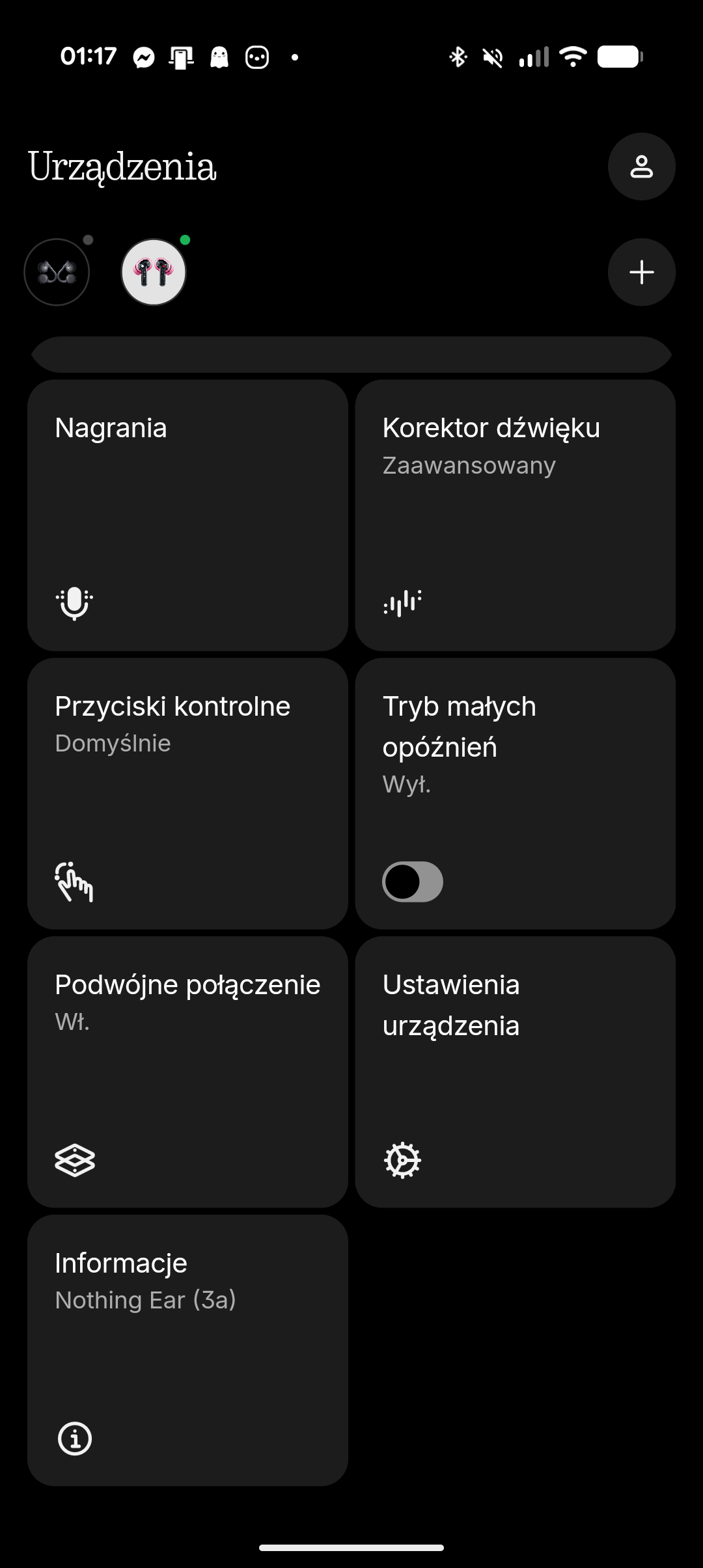 Aplikacja Nothing X
