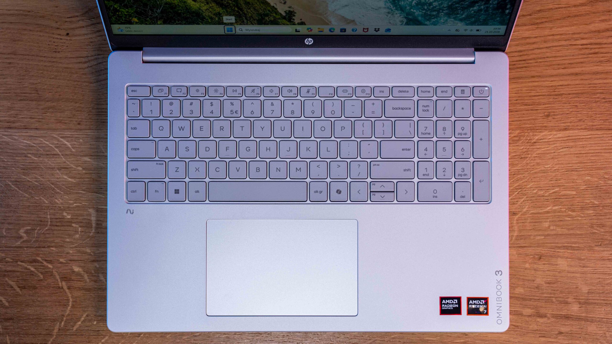 HP OmniBook 3 - Klawiatura