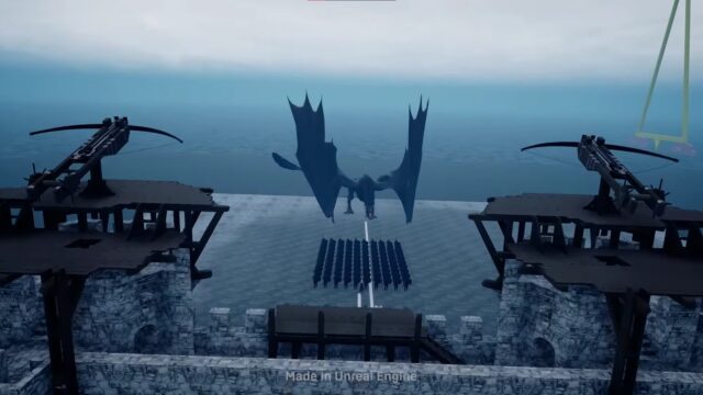 Scena z "Gry o Tron" pokazana od zaplecza w Unreal Engine 