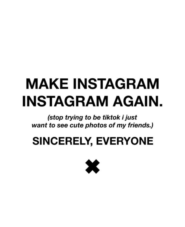make instagram, instagram again