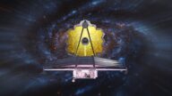 James Webb Space Telescope mission observing universe. This image elements furnished by NASA https://www.nasa.gov/johnson/HWHAP/the-james-webb-space-telescope