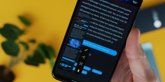 triki w Androidzie 12: przewijane zrzuty ekranu