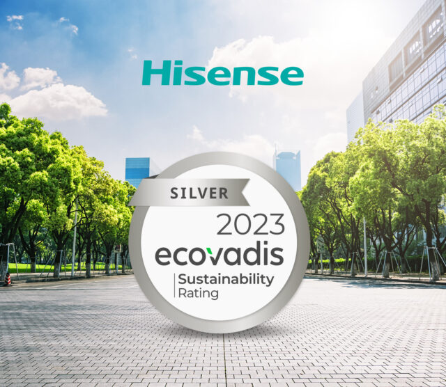 Hisense - srebrny medal EcoVadis